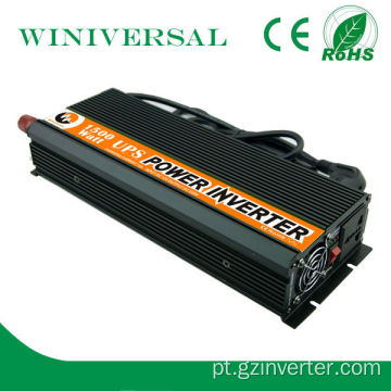 Inversor elétrico 12V/24V 1500 watts com carregador